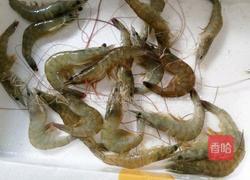 大白菜煮虾的做法图解1