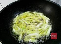 彩椒肉末炒米豆的做法图解4