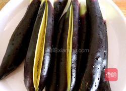 蒜香烧茄盒的做法图解5