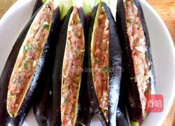 蒜香烧茄盒的做法图解6