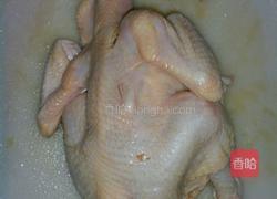 电饭锅蒸全鸡的做法图解5