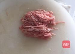 韭花鸡丝的做法图解1