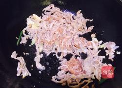 韭花鸡丝的做法图解4