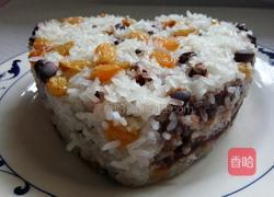 红豆沙糯米饭的做法图解7
