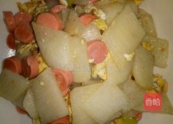 鸡蛋火腿山药的做法图解6