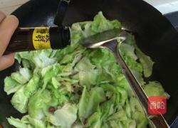 辣炒包菜的做法图解5