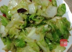 辣炒包菜的做法图解6