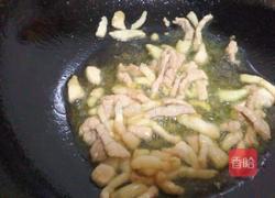 肉丝粉丝小白菜的做法图解3