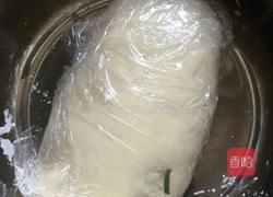 菜馍(韭菜鸡蛋盒子)的做法图解4