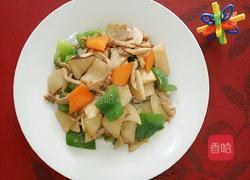 杏鲍菇炒肉丝的做法图解9