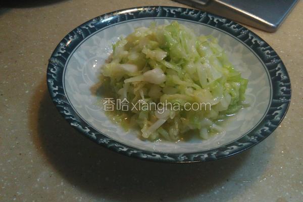 清炒包菜