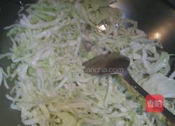 清炒包菜的做法图解3