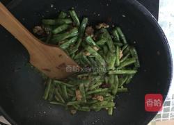 干煸四季豆肉末的做法图解8