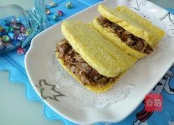 卤肉土司夹的做法图解3