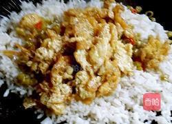 酸豆角炒花饭的做法图解12