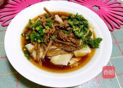 腊汁肉揪面片的做法图解9
