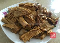红烧肉焖腐竹的做法图解6