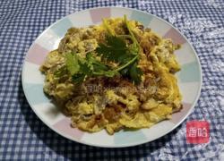 萝卜干煎蛋饼的做法图解11