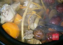 虫草花鸡汤的做法图解4