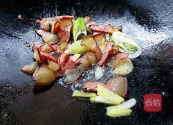 香干炒腊肉的做法图解5