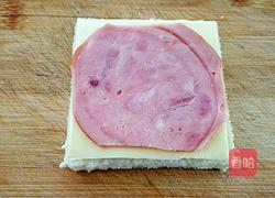 火腿西多士的做法图解5