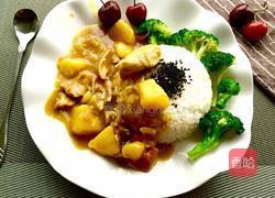 咖喱鸡肉饭的做法图解12