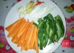 蚝油三丝的做法图解3