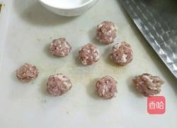 冬瓜蒸肉丸子的做法图解4