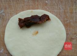 枣泥花环面包的做法图解7