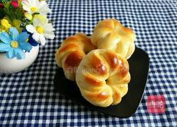 枣泥花环面包的做法图解14