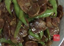 尖椒炒腊香肠的做法图解6