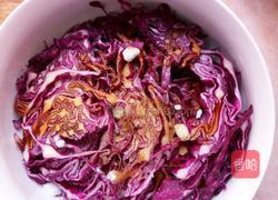 凉拌紫甘蓝的做法图解4