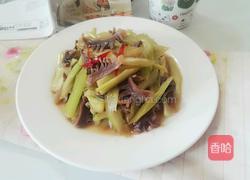 西芹炒鸭胗的做法图解9