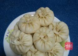 猪肉大葱馅包子的做法图解5