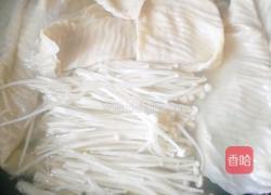 凉拌豆皮金针菇的做法图解3