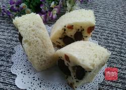 葡萄干发糕的做法图解5