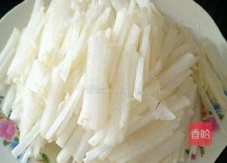 青椒脆萝卜的做法图解2