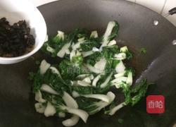 豆豉小白菜的做法图解6