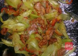 莴笋炒肉片的做法图解8