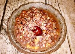 红豆薏米红枣核桃粥