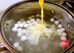 酒酿蛋花圆子的做法图解4