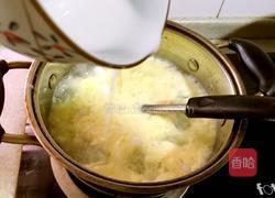 酒酿蛋花圆子的做法图解5