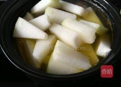 冬瓜鹅肉汤的做法图解4