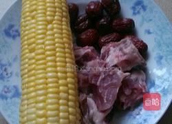 玉米红枣龙骨汤的做法图解1