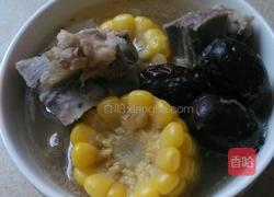 玉米红枣龙骨汤的做法图解4