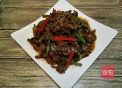 酸豆角炒鸡胗的做法图解6