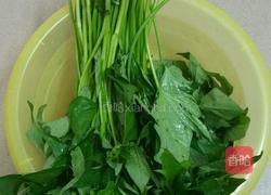 蒜香红薯叶的做法图解1