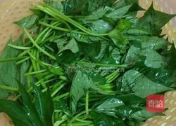 蒜香红薯叶的做法图解3