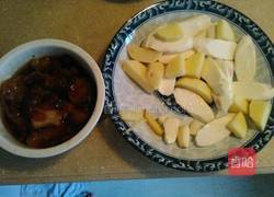 土豆山药炖红烧肉的做法图解4