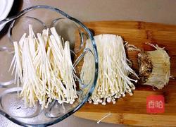 清炒金针菇的做法图解2